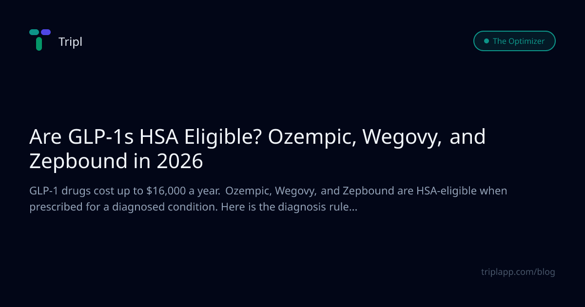 is glp 1 covered by hsa Are GLP-1s HSA Eligible? Ozempic, Wegovy, and Zepbound in 2026