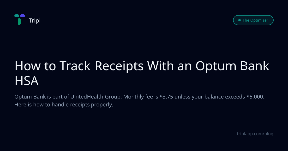 How to Track Receipts With an Optum Bank HSA